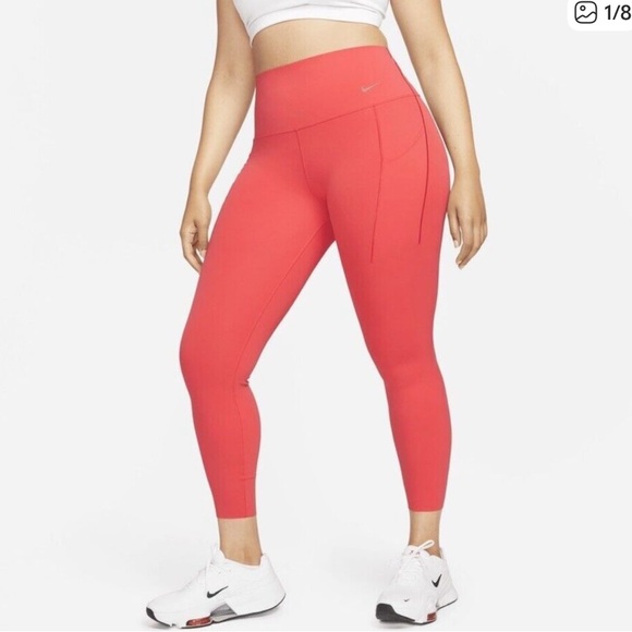 Nike Universa Leggings XL Ember Glow NWT - Picture 1 of 9